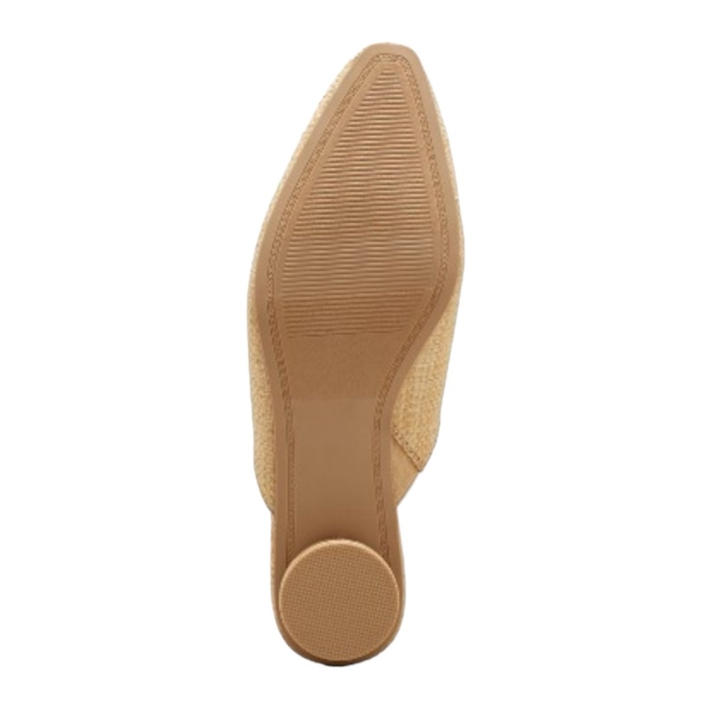 A New Day Women’s Size 8.5 Mandy Mules Tan Woven Braided - Picture 4 of 12